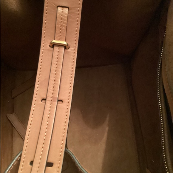 CELINE PHANTOM HANDBAG IN LUGGAGE TAN LEATHER - Picture 6 of 16